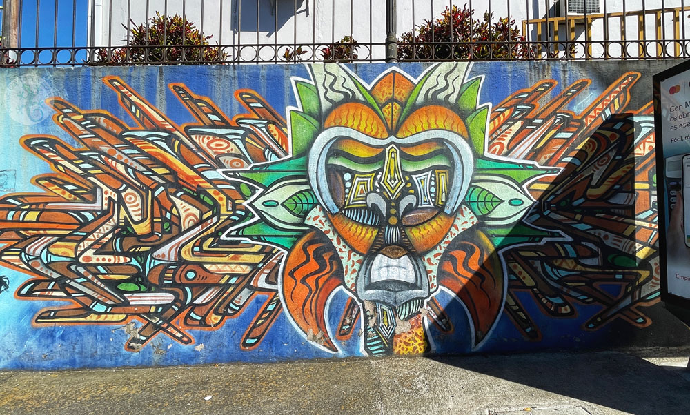 Graffiti Street Art Murals Urban San José Costa Rica City of Colour - maya